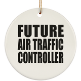Future Air Traffic Controller - Circle Ornament