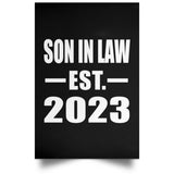 Son In Law Established EST. 2023 - Poster Portrait