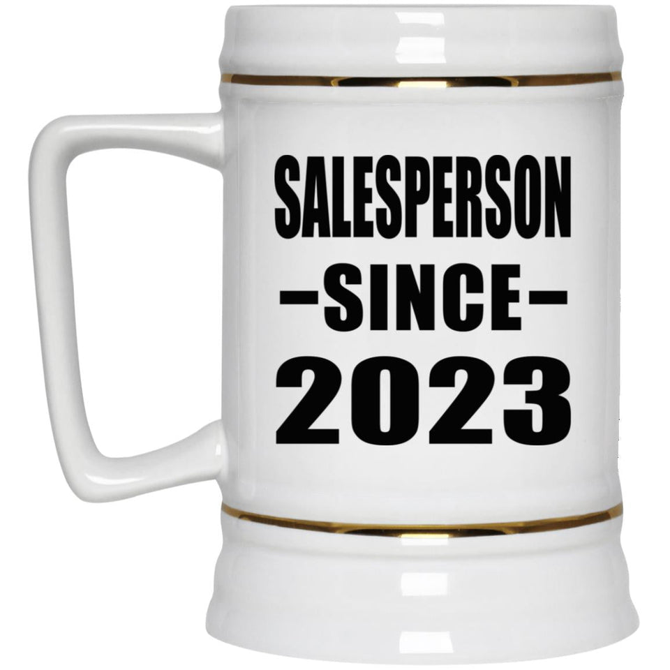 Salesperson Since 2023 - Beer Stein