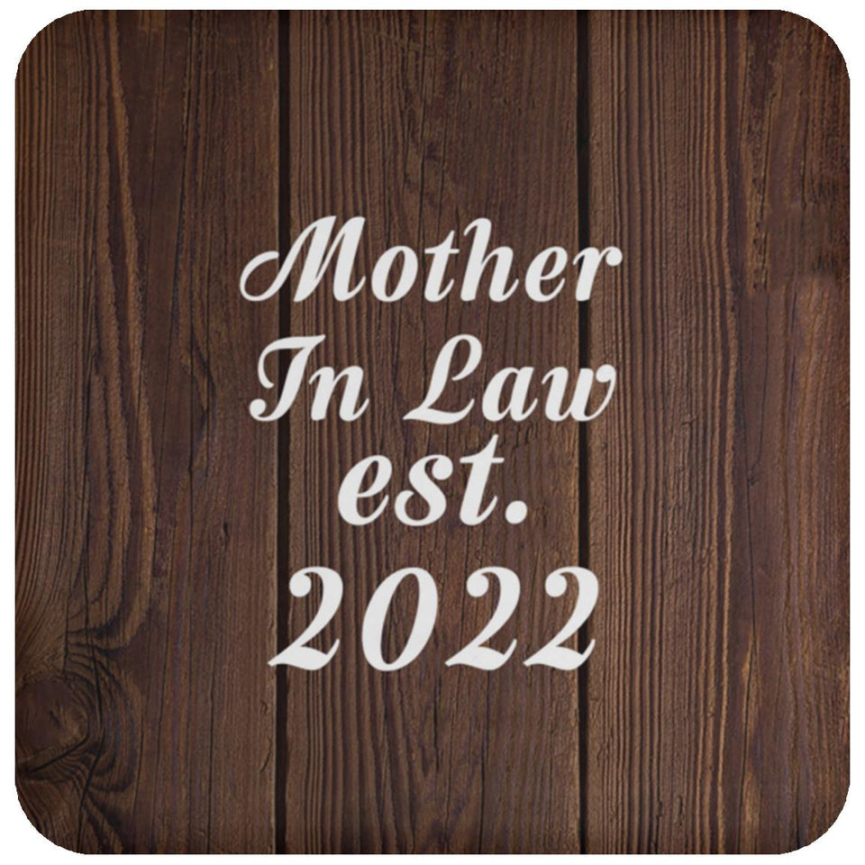 Mother In Law Established EST. 2022 - Drink Coaster D