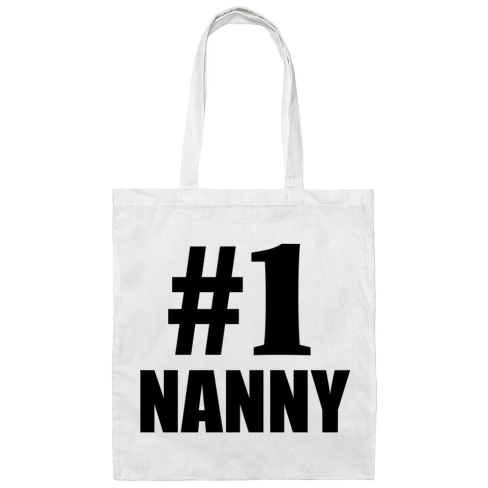 Number One #1 Nanny - Tote Bag White