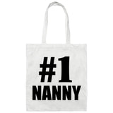 Number One #1 Nanny - Tote Bag White