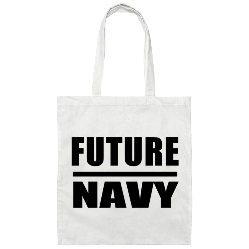 Future Navy - Tote Bag White