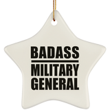 Badass Military General - Star Ornament