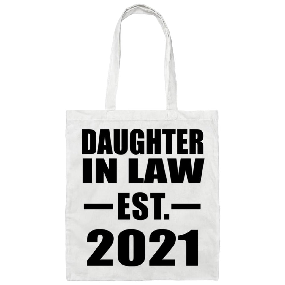 Daughter In Law Established EST. 2021 - Tote Bag White