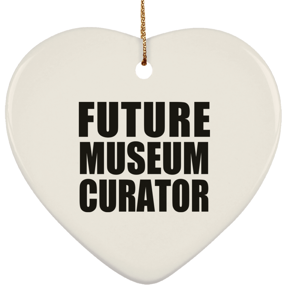 Future Museum Curator - Heart Ornament