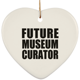 Future Museum Curator - Heart Ornament