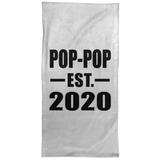 Pop-Pop Established EST. 2020 - Hand Towel