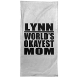 Lynn World's Okayest Mom - Hand Towel