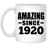 104th Birthday Amazing Since 1920 - 11 Oz Coffee Mug