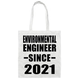 Environmental Engineer Since 2021 - Tote Bag White