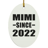 Mimi Since 2022 - Oval Ornament