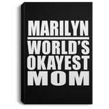 Marilyn World's Okayest Mom - Canvas Portrait
