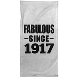 107th Birthday Fabulous Since 1917 - Hand Towel