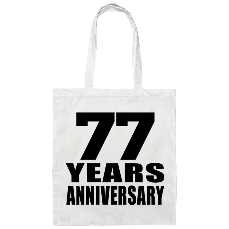 77th Anniversary 77 Years - Tote Bag White