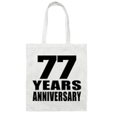 77th Anniversary 77 Years - Tote Bag White
