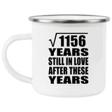 34th Anniversary Square Root of 1156 Years Still In Love - 12oz Camping Mug