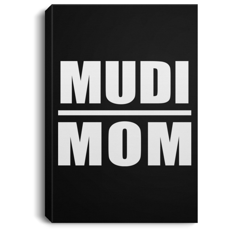 Mudi Mom - Canvas Portrait