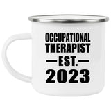 Occupational Therapist Established EST. 2023 - 12oz Camping Mug