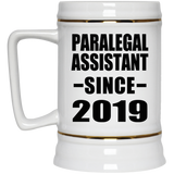 Paralegal Assistant Since 2019 - Beer Stein