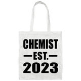 Chemist Established EST. 2023 - Tote Bag White
