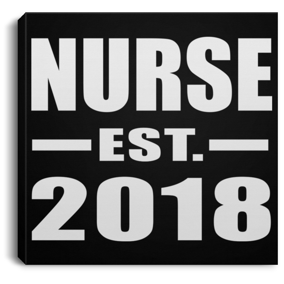 Nurse Established EST. 2018 - Canvas Square