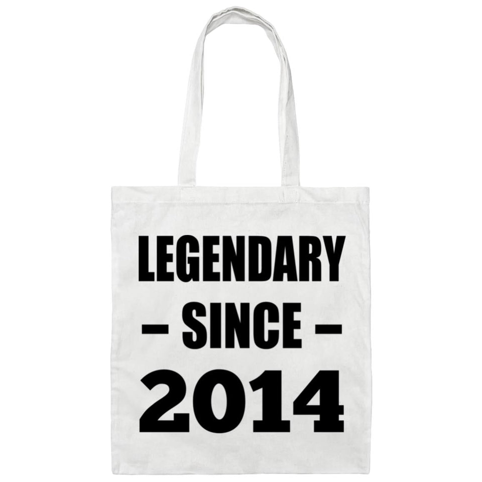 10th Birthday Legendary Since 2014 - Tote Bag White