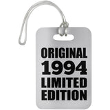 30th Birthday Original 1994 Limited Edition - Luggage Bag Tag