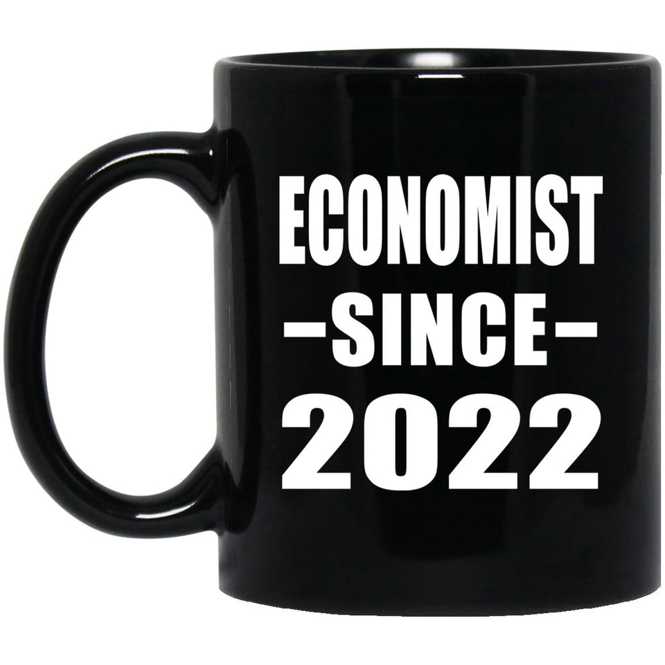 Economist Since 2022 - 11oz Coffee Mug Black