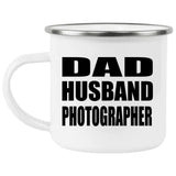 Dad Husband Photographer - 12oz Camping Mug