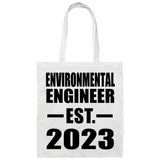 Environmental Engineer Established EST. 2023 - Tote Bag White