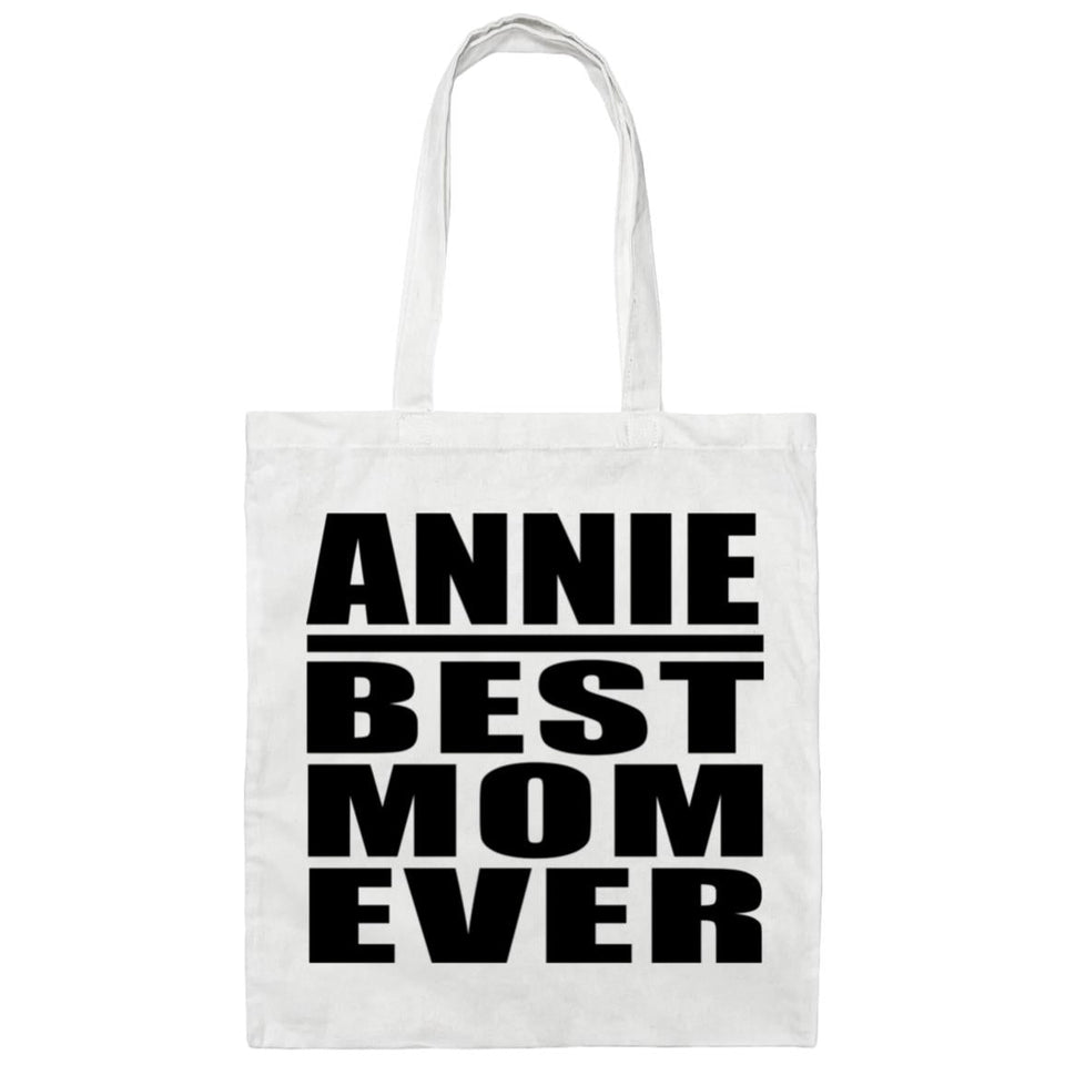 Annie Best Mom Ever - Tote Bag White