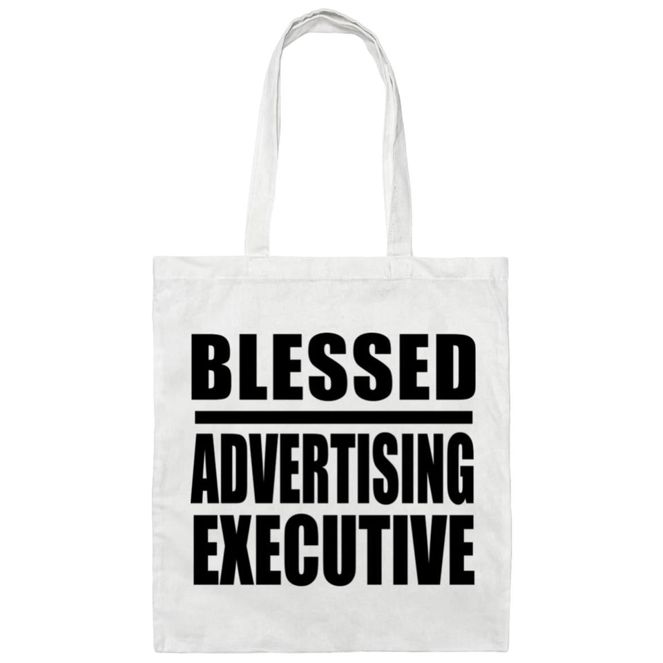 Blessed Advertising Executive - Tote Bag White