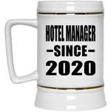 Hotel Manager Since 2020 - Beer Stein