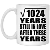 32nd Anniversary Square Root of 1024 Years Still In Love - 11oz Coffee Mug
