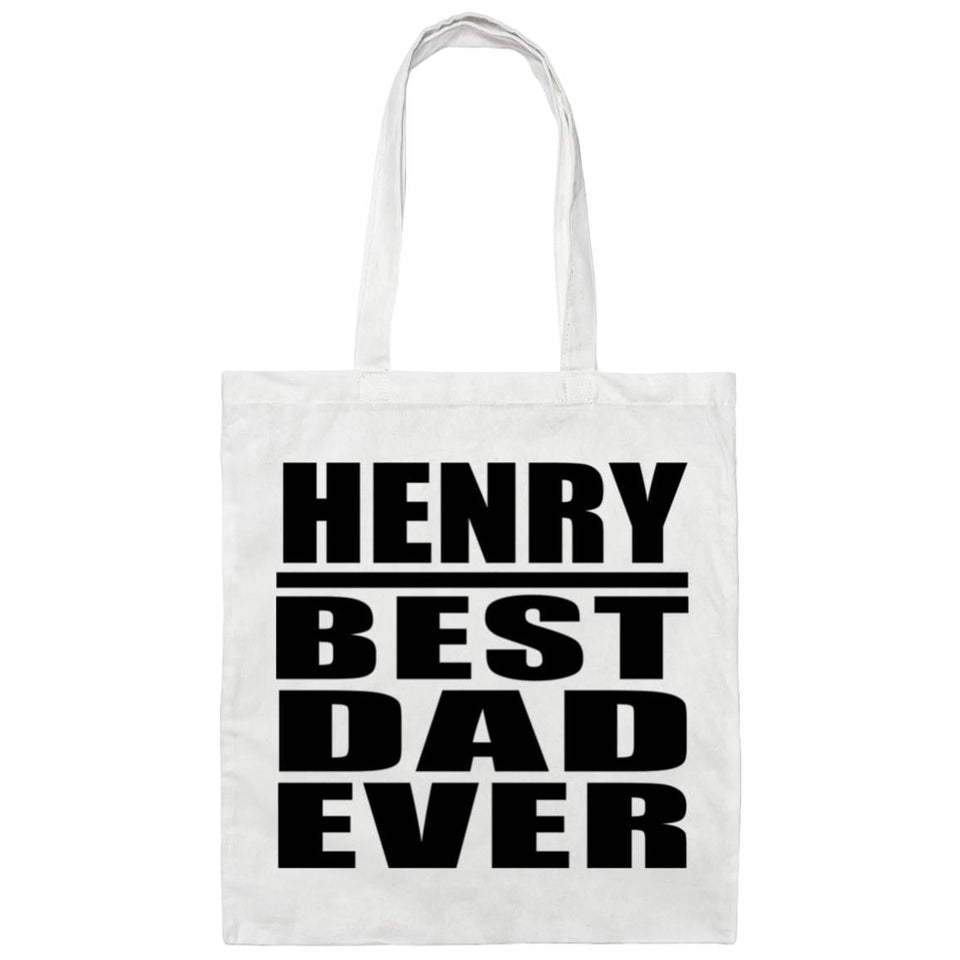 Henry Best Dad Ever - Tote Bag White