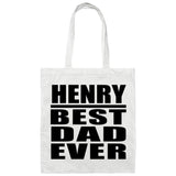 Henry Best Dad Ever - Tote Bag White