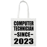 Computer Technician Since 2023 - Tote Bag White