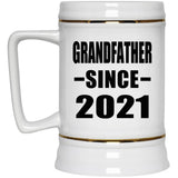 Grandfather Since 2021 - Beer Stein