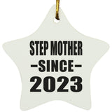 Step Mother Since 2023 - Star Ornament