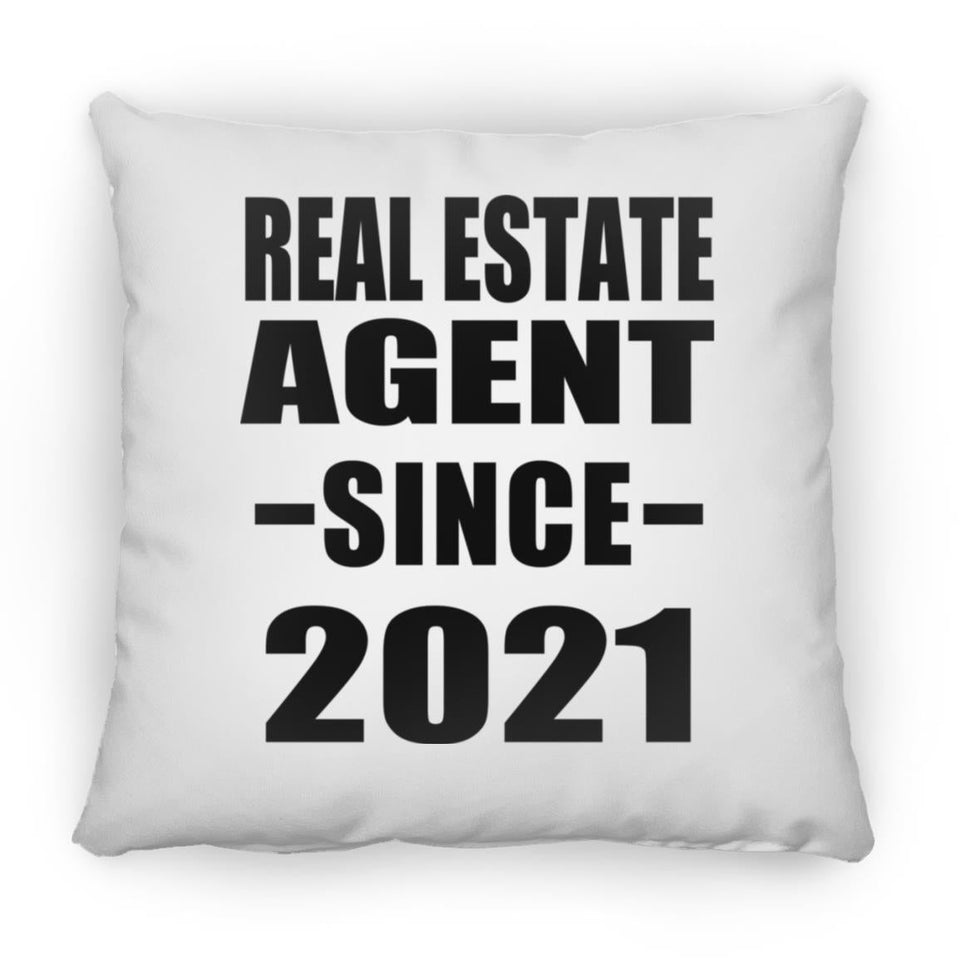 Real Estate Agent Since 2021 - Throw Pillow