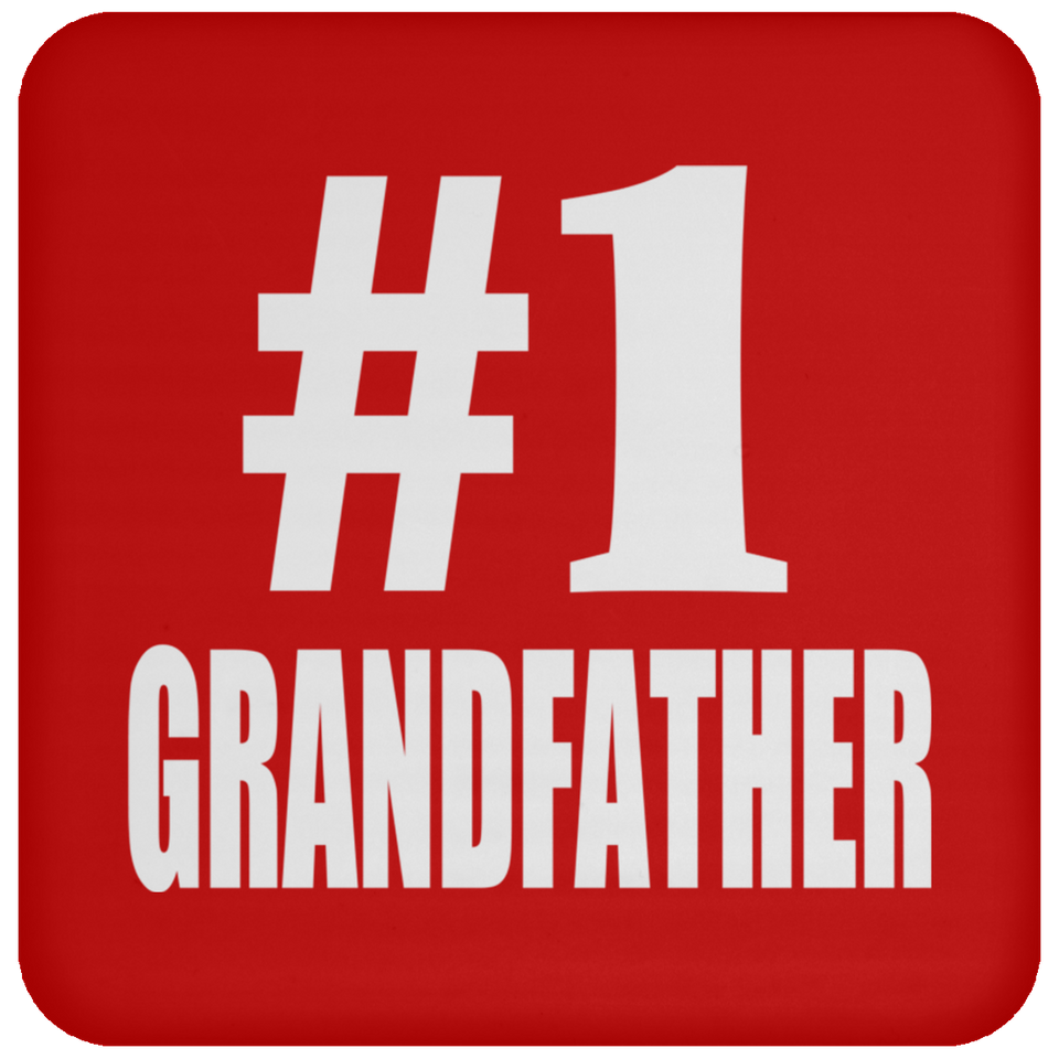Number One #1 Grandfather - Drink Coaster