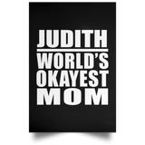 Judith World's Okayest Mom - Poster Portrait