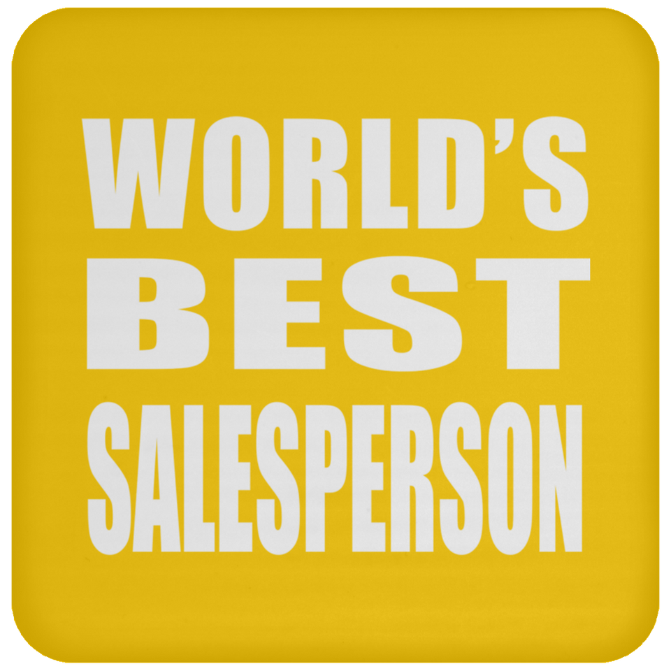 World's Best Salesperson - Drink Coaster
