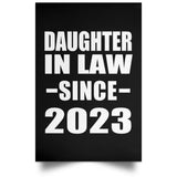 Daughter In Law Since 2023 - Poster Portrait