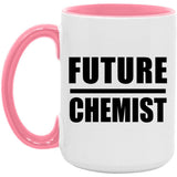 Future Chemist - 15oz Accent Mug Pink