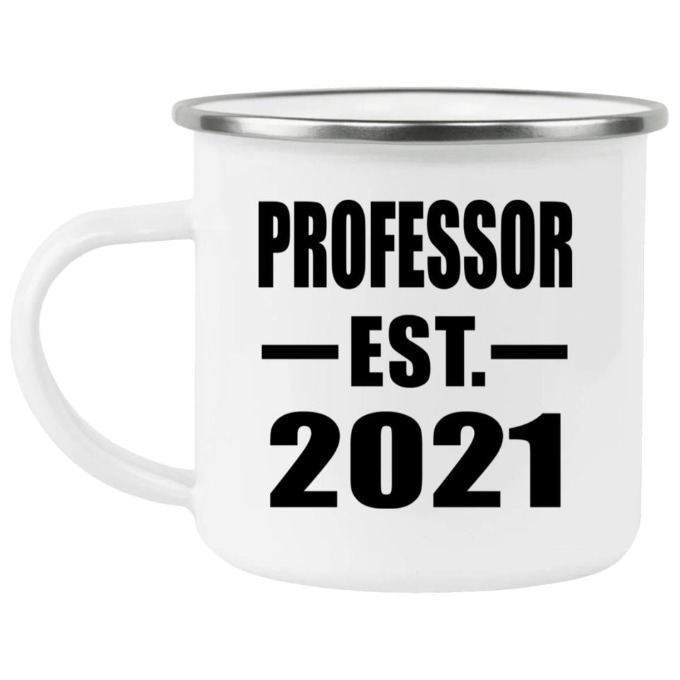 Professor Established EST. 2021 - 12oz Camping Mug