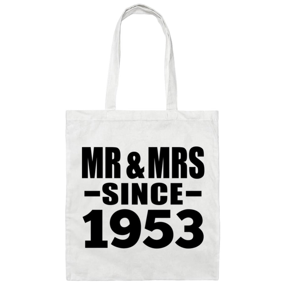 71st Anniversary Mr & Mrs Since 1953 - Tote Bag White
