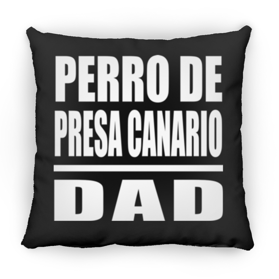 Perro De Presa Canario Dad - Throw Pillow Black