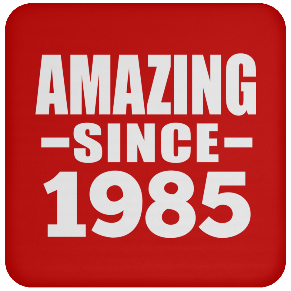 39th Birthday Amazing Since 1985 - Drink Coaster